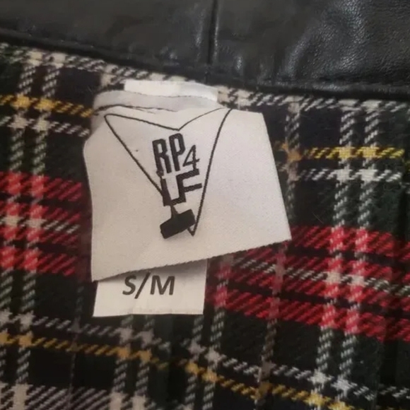 |Ragged Priest| Vintage Layered Tartan Plaid Pleated Zip Mini Skirt Grunge Punk - Picture 7 of 7